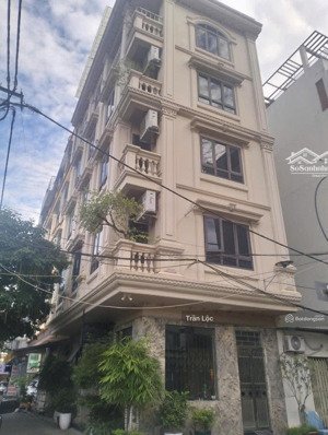 chính chủ cần bán nhà lô góc 2 mặt tiền mặt phố trung kính, trung hòa. dt: 195m2 x 7 tầng,thang máy