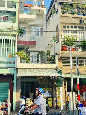 bán nhà mặt tiền phạm thế hiển p4 q8, dt 3.8 x18m, 3.5 tấm