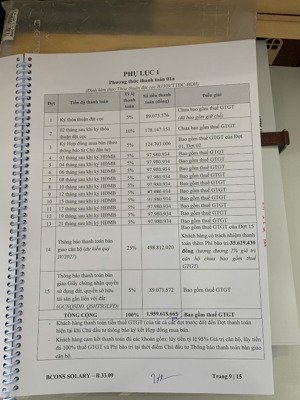 căn góc solary b.33.09 2pn giá 2 tỷ có phí cho người giới thiệu