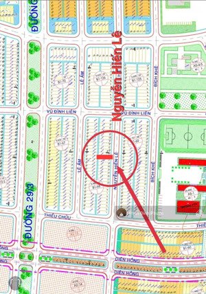 bán đất nguyễn hiến lê - hướng đông nam, hòa xuân