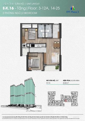 cần bán nhanh căn plaza 3, 2pn hướng nam