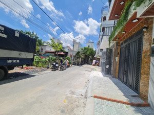 nhà mới 5 tầng đường xe tải - tân chánh hiệp, quận 12- 100m2- full nội thất