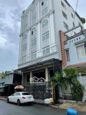 bán toà nhà chdv 12mx20m, hầm 7 tầng, tn trên 200tr/tháng, giá 75tỷ mt đường số p. tân quy, quận 7