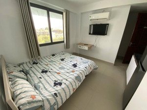 cho thuê studio cửa sổ thoáng - gần cầu sài gòn, full nội thất