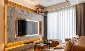 cho thuê căn hộ chung cư tại golden mansion, phổ quang, 16 triệu, 75 m2 2 phòng ngủ có slot ô tô