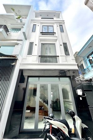 nhà đẹp 4 tầng hẻm xe hơi đầu tư hoặc an cư ngay nguyễn văn nghi gò vấp cũ