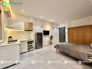 căn hộ studio mới 100% - full nội thất | hẻm oto ngay cầu nhị thiên đường - tiện di chuyển