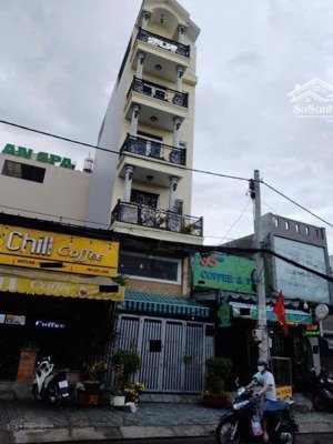 bán nhà mặt tiền đường nhánh trục nguyễn văn khối thông quang trung gv-(4mx18m)-5 lầu-giá 13ty tl