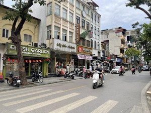 bán nhà mặt phố hàng cót, diện tích 50m2, lô góc 3 mặt thoáng, dòng tiền 100 triệu/tháng. giá 50 tỷ