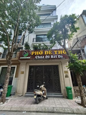 nhà 2 mặt tiền siêu đẹp phố cự lộc - nguyễn trãi, thanh xuân, dt 118m2, 6tầng, thang máy, thông sàn