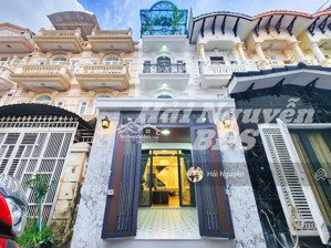 bán nhà 3 lầu hẻm 4m đường lý phục man, p. bình thuận, q7 - full nội thất cao cấp - xe hơi sát nhà