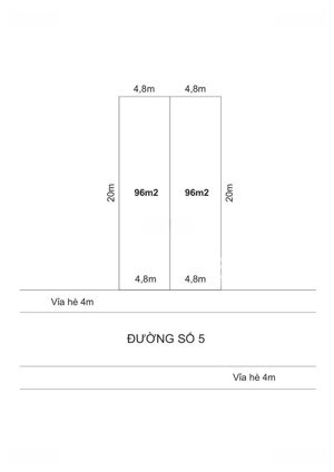 chính chủ cần bán lô đất mặt tiền đường số 5 khu tái định cư phú chánh a- phường hoà phú