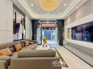 hẻm xe hơi nhà smarthome - nhà 2 mặt tiền lê văn thọ 61m2 full nội thất, p15, gv