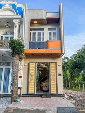 NHÀ TRỆT LẦU MỚI ĐẸP FULL NỘI THẤT - ĐƯỜNG SỐ 2 KDC CỬU LONG