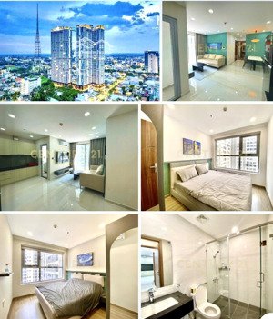 cho thuê căn hộ happy one cetral 2phòng ngủ full nội thất cao cấp mới 100%