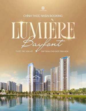 lumiere bayfront chính thức nhận booking - giá chỉ từ 100tr/m2