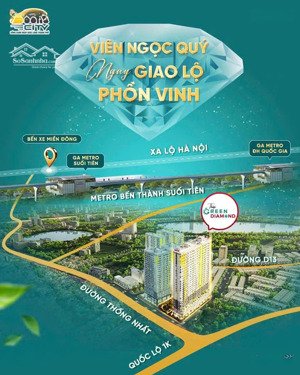 căn hộ giá tốt liền kề metro số 1 và làng đại học quốc gia