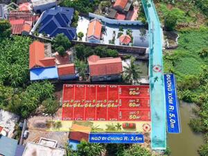  Lô góc Lâm Động 60m đường rộng 5,7m ( Phường Thiên Hương) ngõ oto quay đầu tại chỗ từ trục thôn chạy thẳng vào k ngoặt giá chỉ 1,7xx