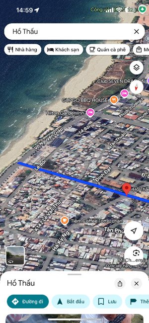 mặt tiền đường 10m5 hồ thấu. trục thông biển mỹ khê