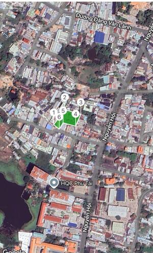 Cần bán gấp 1874m2 đất 2MT trung tâm Phú Tài cách đường chính Nguyễn Hội 100m giá 14 tỷ