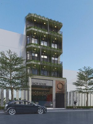 tòa căn hộ dịch vụ đường số tân quy, q. 7 (sổ hồng 8x18m) 6 tầng, giá đầu tư