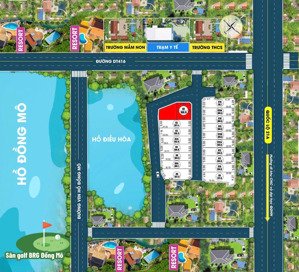 đất hòa lạc 2 mặt tiền view sông đồng mô