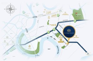 bán căn hộ 1 + 1pn victoria village quận 2 view cực đẹp. 3.95 tỷ kh 