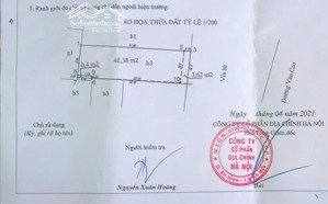 chính chủ bán nhà mặt phố văn cao, vỉa hè rộng, sổ đỏ chính chủ dt 46.4m2 mặt tiền 3.62m