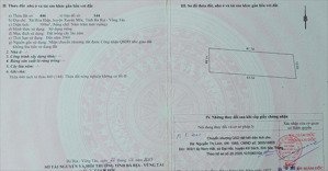 hàng ngộp hòa hiệp, xuyên mộc giá rẻ bất ngờ 500m2 giá 950 triệu