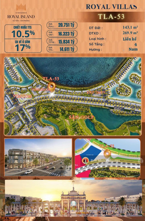 tla-53, shophouse liền kề xẻ khe 2 mặt thoáng, gần sát vincom mega mall - vinhomes vũ yên