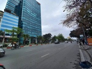 bán nhà hoàng quốc việt - cầu giấy, 125m2 8 tầng thang máy, tòa văn phòng lô góc, vỉa hè, 3 ô tô