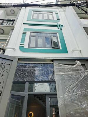 NHÀ 3 TẦNG 40M2 (4X10) XÂY MỚI 100%. HẺM 5M Ô TÔ THÔNG ĐƯỜNG CHIẾN LƯỢC, BTĐA, BÌNH TÂN.