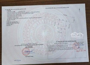 bán đất tràng cát, 2,695 tỷ, 40m2, mặt tiền 6m, pháp lý đầy đủ