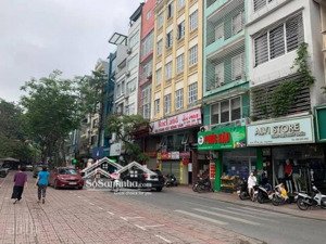 bán nhà mặt phố nguyễn công hoan - lô góc - 75m2 - mt 5,5m - 3 mặt tiền - vỉa hè rộng - kd