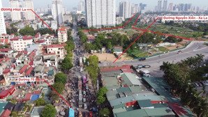 chuyển nhượng lô đất dt 125.5m2, mt 6.2m đường nguyễn khuyến, văn quán, hà đông kéo dài