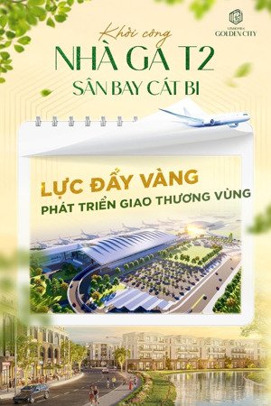 khởi công nhà ga t2 sân bay cát bi lực đẩy vàng cho giao thương vùng