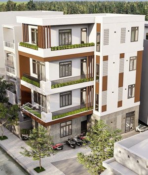 bán toà căn hộ lô góc 4 tầng mới xây full nội thất - trung tâm hải châu - hơn 12 tỷ.
