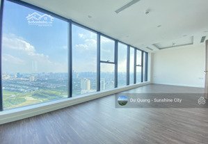 bán duplex sunshine city - 198.5m2 - 5 ngủ - view sân golf + hồ - giá: 21.2 tỷ (sổ đỏ) 
