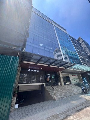 bán tòa văn phòng phố trần thái tông-dịch vọng hậu, 130m2 x 9t. mt 8m. 89 tỷ, dt cho thuê ~200tr/th