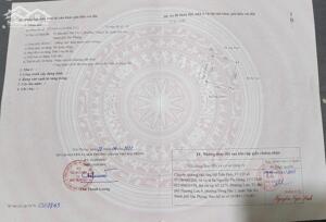 Cần bán lô đất ngõ 265 Cát Vũ, Tràng Cát 40m2 giá chỉ 990 triệu