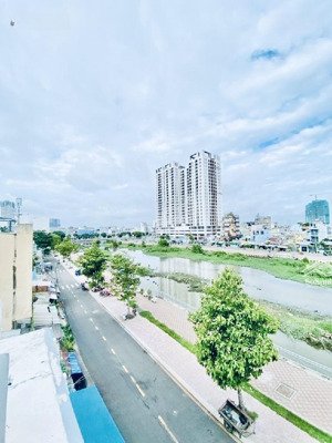 nhà nở hậu 2 mặt tiền - view sông chill - 4 tầng - dt 63m2 - bùi huy bích, phường 12 - quận 8