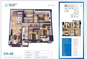 bán căn hộ ngoại giao bluegem tower tứ hiệp, thanh trì, hà nội, 7 tỷ, 93.5m2, nhiều tiện ích