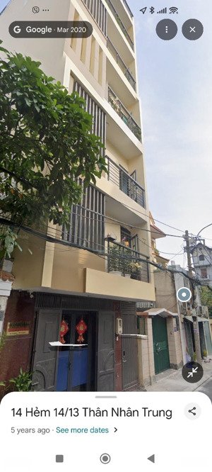 hẻm xh thân nhân trung sát ga t3 sân bay tân sơn nhất 9mx20m bán 33 tỉ