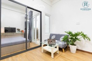 căn hộ 1pn full nội thất, có máy giặt riêng tại tôn thất thuyết q4 gần cầu kênh tẻ, chợ 200