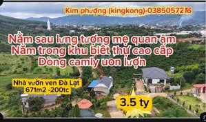 tin sốc! nhà vườn 671m² ngay sau chùa linh ẩn vườn cây trái sum suê chỉ 3,5 tỷ ngay ven đà lạt!