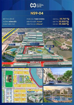 quỹ căn cđt view vườn hoa duy nhất còn sót lại tại vinhomes global gate, cổ loa