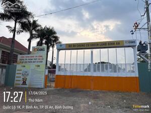 Bcons Asahi - đường Quốc lộ 1K căn hộ Bcons Green Land bình an khi nào triển khai?