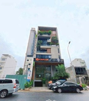 bán tòa nhà đoạn 2 chiều mặt tiền nguyễn xí - dt: 18x46m - 6 tầng hđt: 300 triệu/tháng - 115 tỷ tl