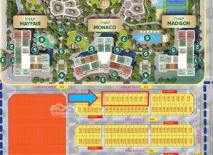 duy nhất căn liền kề trực diện sảnh 03 tòa chung cư, đường 17m kề bên ks marriot, mặt tiền 6.5m