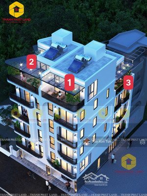 mở bán 3 căn nhà 50m x 6 tầng thang máy ô tô, giá chỉ từ hơn 8 tỷ/ căn tại thạch bàn - cổ linh